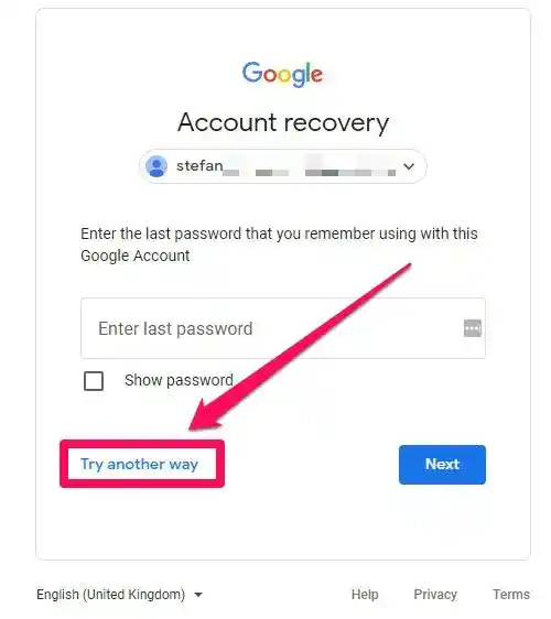 How to Recover my Gmail Account